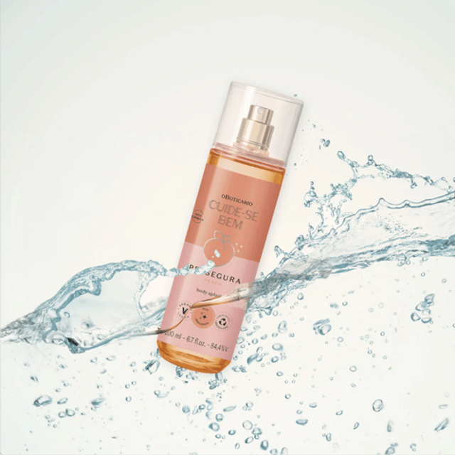 Pessegura Body Splash 200ml Cuide-se Bem