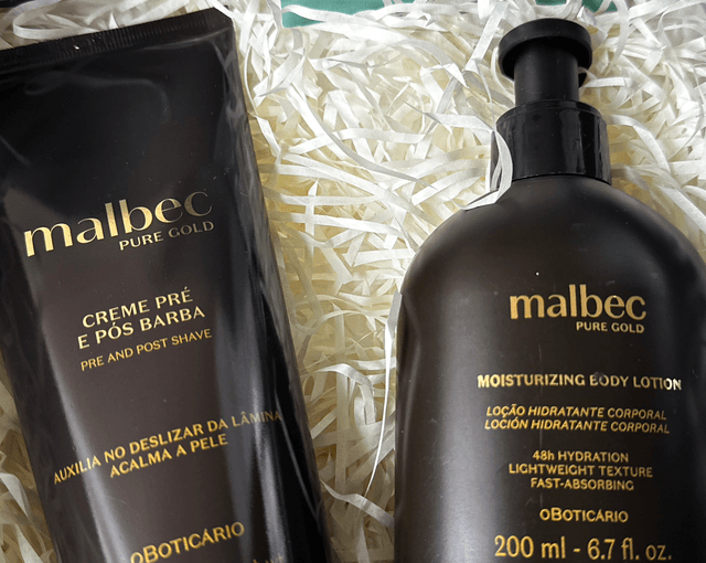 Malbec Pure Gold Men Gift Set