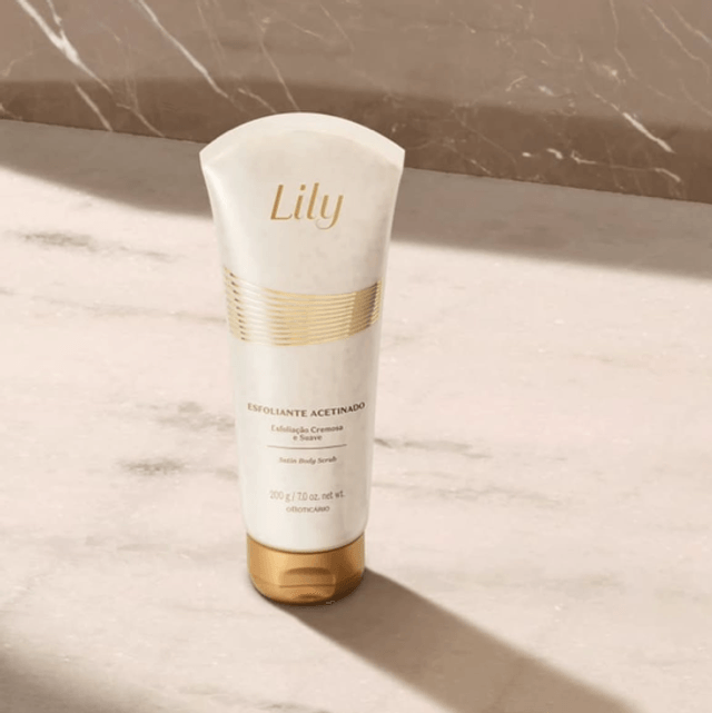 Lily Satin Body Scrub 200ml