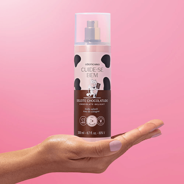 Chocolatudo Body Splash 200ml Cuide-se Bem