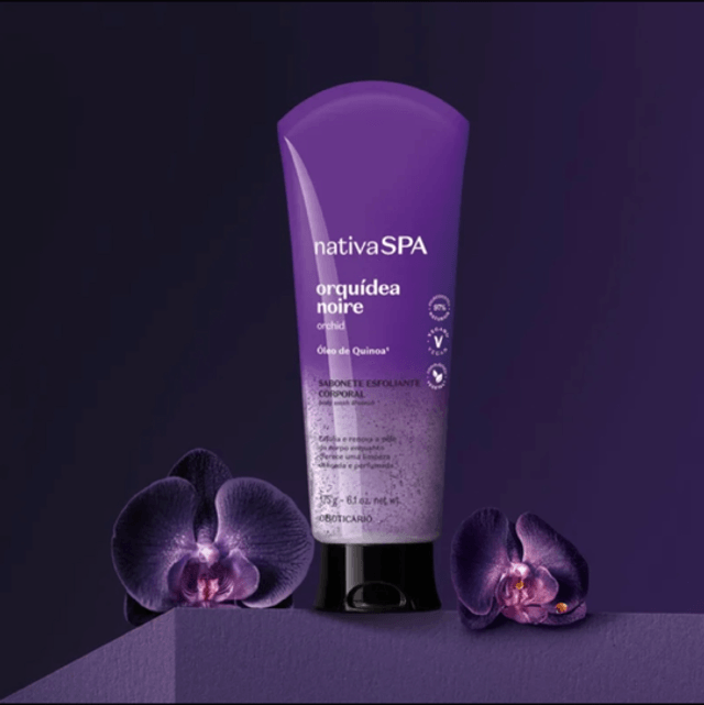 Orchid Noir Exfoliant Liquid Body Soap 175ml NSPA