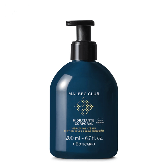 Malbec Club Body Moisturiser 200ml