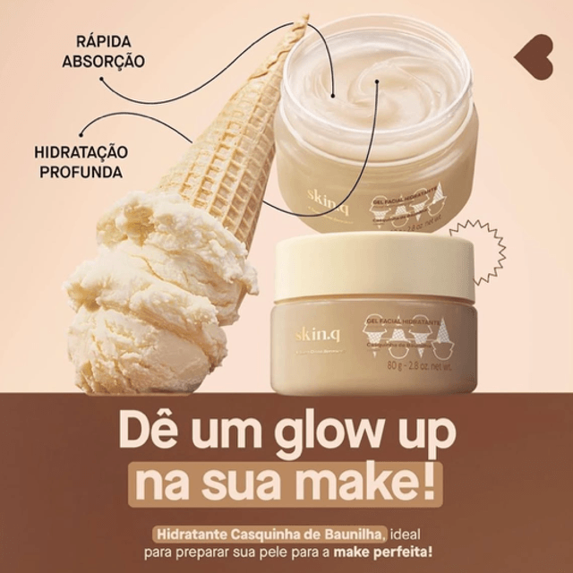 Vanilla Facial Moisturising Gel 80g