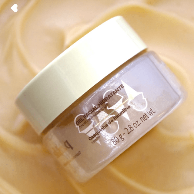 Vanilla Facial Moisturising Gel 80g