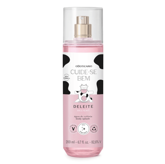 Deleite Body Splash 200ml Cuide-se Bem