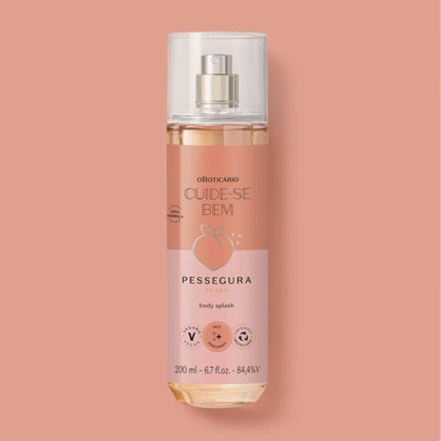 Pessegura Body Splash 200ml Cuide-se Bem