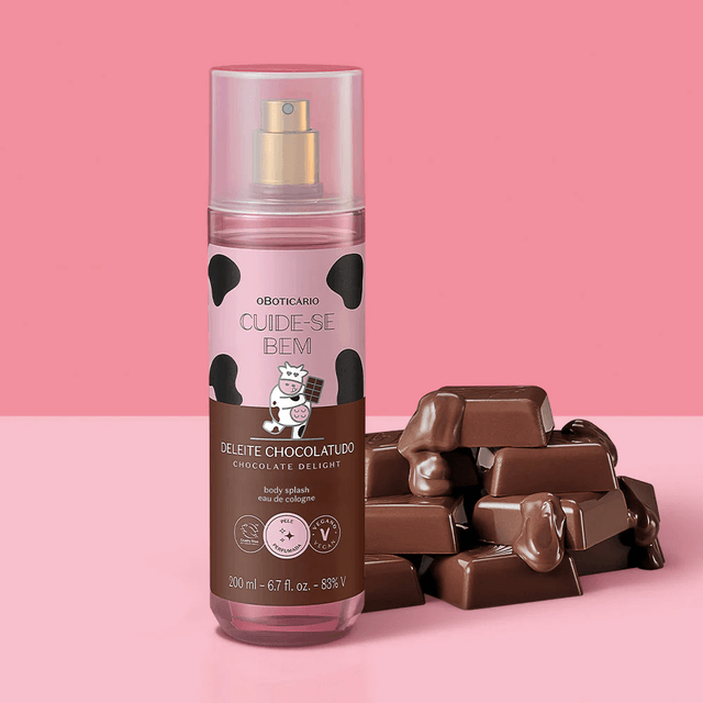 Chocolatudo Body Splash 200ml Cuide-se Bem