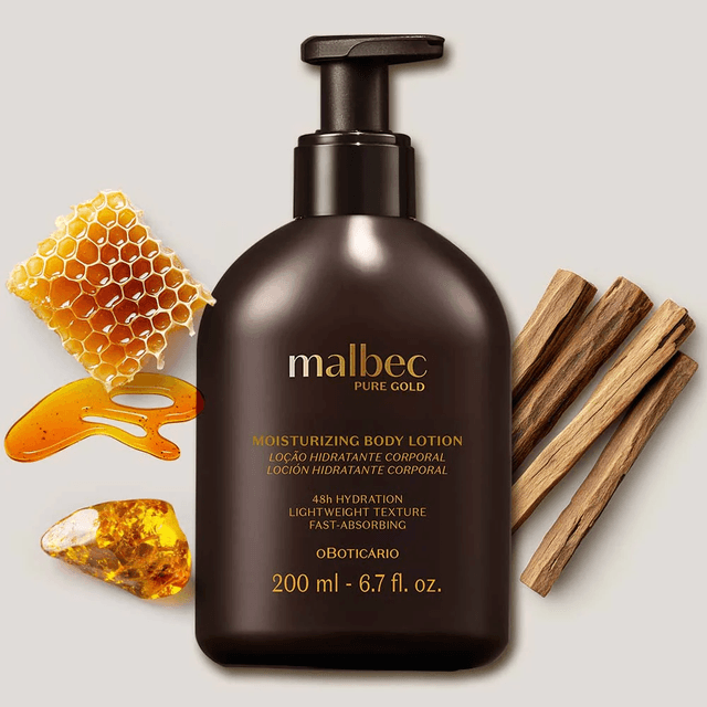 Malbec Pure Gold Lotion 200ml