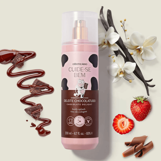 Chocolatudo Body Splash 200ml Cuide-se Bem