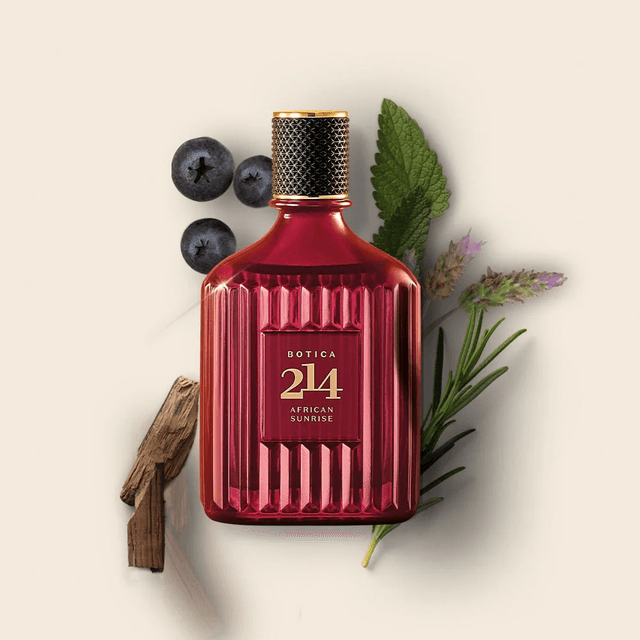 Botica 214 African Sunrise Fougére Amadeirado EDP 75ml