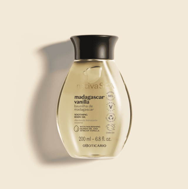 Madagascar Vanilla Body Oil 200ml NSPA