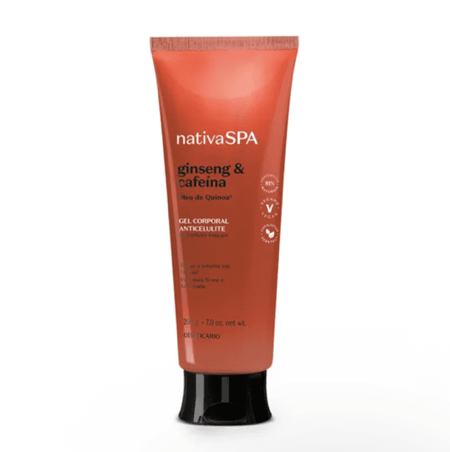 Ginseng &amp; Caffeine Toning Body Gel 200g NSPA