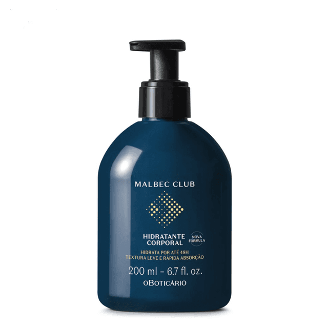 Malbec Club Body Moisturiser 200ml