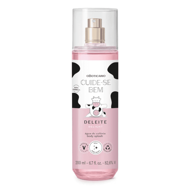 Deleite Body Splash 200ml Cuide-se Bem