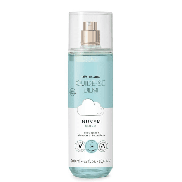 Nuvem Body Splash 200ml Cuide-se Bem