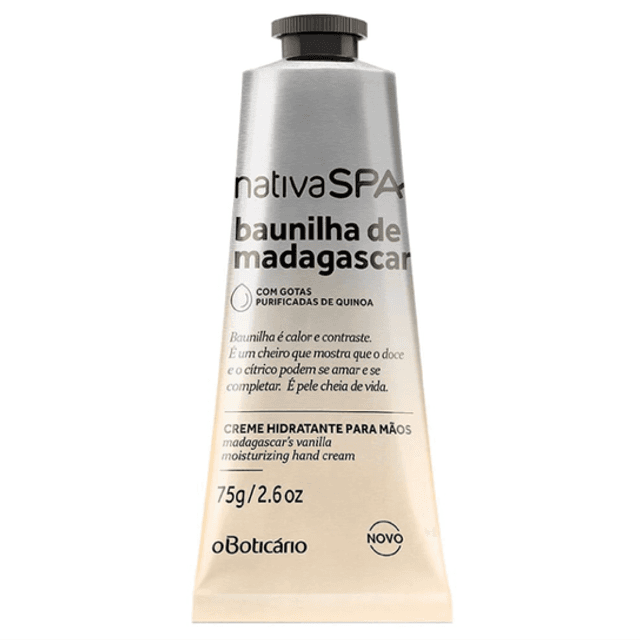 Madagascar Vanilla Hand Cream 75g NSPA